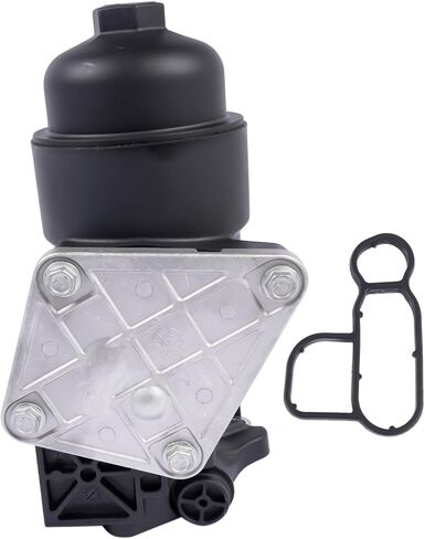Complete Engine Oil Filter & Housing Assembly Replacement for Kia Sedona Cadenza Sorento Hyundai Santa Fe Azera 3.3L 3.5L V6 2012-2019 263003CAB1 in Saudi Arabia