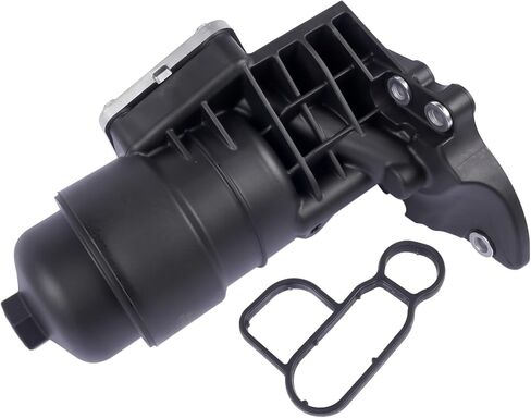Complete Engine Oil Filter & Housing Assembly Replacement for Kia Sedona Cadenza Sorento Hyundai Santa Fe Azera 3.3L 3.5L V6 2012-2019 263003CAB1 in Saudi Arabia