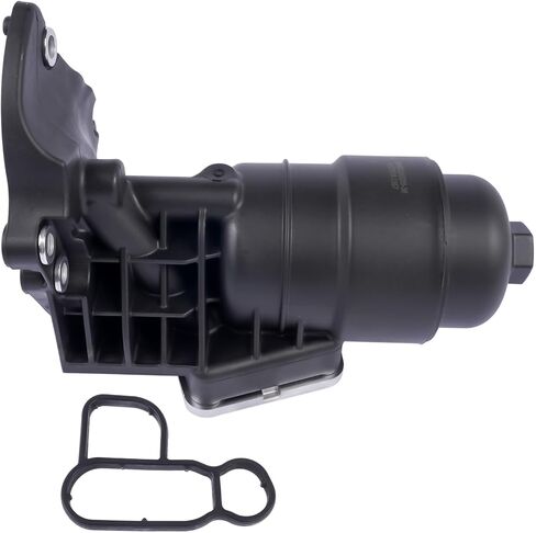 Complete Engine Oil Filter & Housing Assembly Replacement for Kia Sedona Cadenza Sorento Hyundai Santa Fe Azera 3.3L 3.5L V6 2012-2019 263003CAB1 in Saudi Arabia