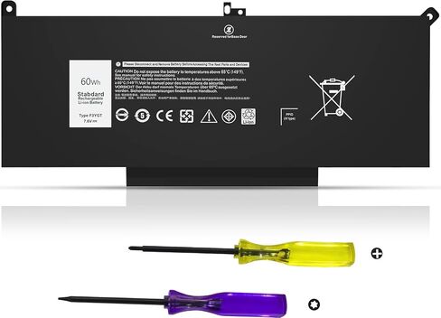 68WH 3HWPP استبدال بطارية الكمبيوتر المحمول ل Dell Latitude 5401 5410 5411 5501 5510 5511 Precision 3541 3551 Inspiron 7706 2-IN-1 17 7500/7506 2-in-1 Black 10x1J n2nll 1Vy7f 451-BCMN 15.2V in Saudi Arabia