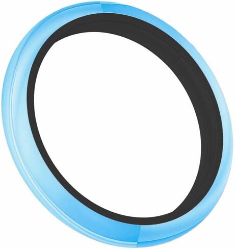Light Blue Sky Car Steering Wheel Cover White and Blue Steering Wheel Cover Car Decor Suitable for Most Vehicles Including Trucks and SUV in Kuwait