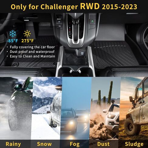 GINOWY- مجموعة كاملة من سجادات الأرضية لبطانة السيارة لكيا EV6 2022-2024 2025، سجادات السيارة TPE للحماية من جميع الأحوال الجوية EV6 2024، مخصصة لبطانات الأرضية EV6، سجادة صندوق السيارة المضادة للانزلاق in Kuwait