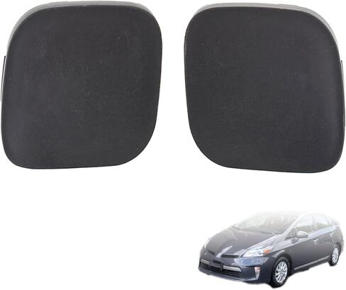 Left and Right Front Bumper Tow Hook Eye Cap Cover Replacement for 2010 2011 2012 Prius in Saudi Arabia