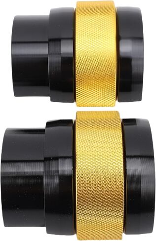 Robust CNC Aluminum Alloy Motorcycle Fork Seal Driver Tool, Stable Damping Effect, Convenient Installation for 49-50MM Fork Legs, More Convenient to Use, Universal Fit in Saudi Arabia