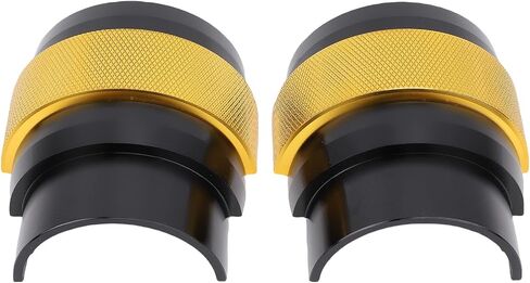 Robust CNC Aluminum Alloy Motorcycle Fork Seal Driver Tool, Stable Damping Effect, Convenient Installation for 49-50MM Fork Legs, More Convenient to Use, Universal Fit in Saudi Arabia