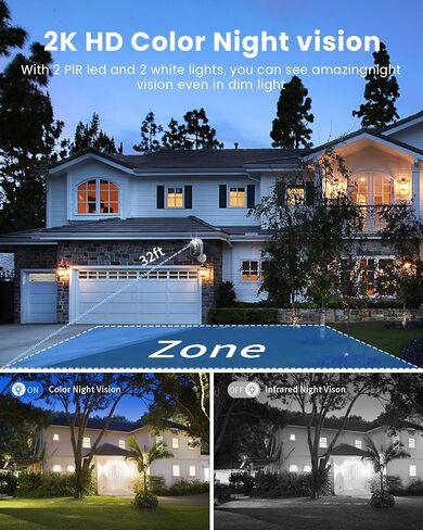 2K Indoor Security Camera for Home Security, K09 Security Camera in Saudi Arabia
