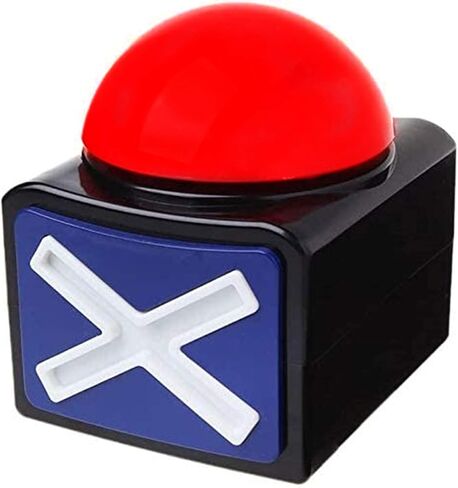 Ribosy 4 Pack Game Game Assure ، و Buzzer مع الأضواء ومسابقة Trivia Sound Got Talent Buzzer ، و Buzzer Bushons for Game Show in Kuwait