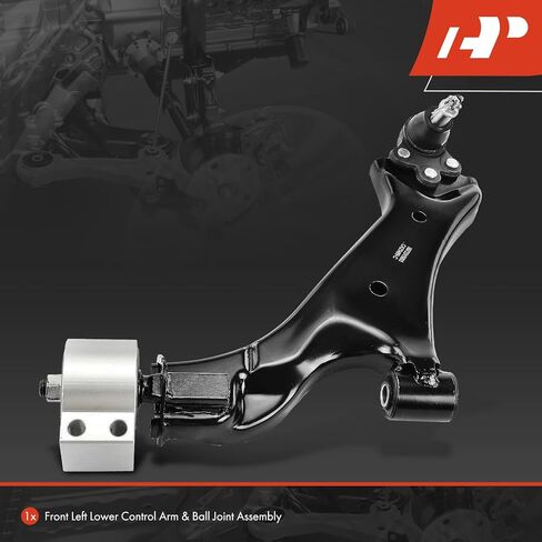 A-Premium Front Left Lower Control Arm with Ball Joint & Bushing, Compatible with Chevrolet Equinox 2010-2017 & GMC Terrain 2010-2017 in Saudi Arabia