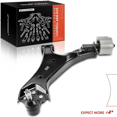 A-Premium Front Left Lower Control Arm with Ball Joint & Bushing, Compatible with Chevrolet Equinox 2010-2017 & GMC Terrain 2010-2017 in Saudi Arabia