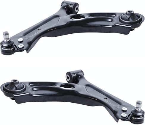 AutoShack Complete Set of Front Lower Control Arms with Ball Joint for 2012-2020 Chevrolet Sonic 1.4L 1.8L FWD | 2-Pcs CAK722430PR in Saudi Arabia
