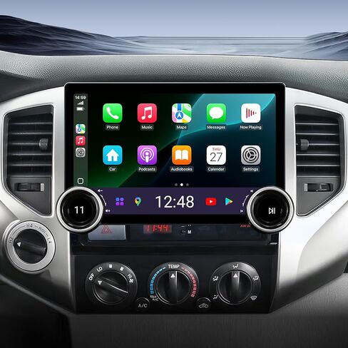 11.5 بوصة للسيارات ستيريو داش بديل لترقية راديو تويوتا تاكوما 2005-2015 ، وحدة رأس شاشة اللمس QLED مع/سلكية سلكية اللاسلكية carplay Andriod Auto GPS Savigation 5Gwifi FM/AM (4+64) in Kuwait