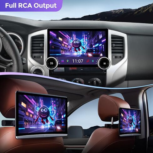 11.5 بوصة للسيارات ستيريو داش بديل لترقية راديو تويوتا تاكوما 2005-2015 ، وحدة رأس شاشة اللمس QLED مع/سلكية سلكية اللاسلكية carplay Andriod Auto GPS Savigation 5Gwifi FM/AM (4+64) in Kuwait