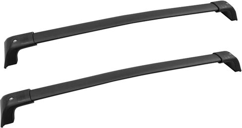 FREEMOTOR802 Compatible with 2020-2024 Toyota Highlander Cross Bars, Black Aluminum Top Roof Rack Cross Bars with Locks Pair 2PCS Left & Right, Driver & Passenger Side in Saudi Arabia