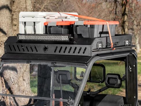 Superatv outfitter سقف رف ل Can-am Defender | انظر الوصف للتركيب (CRS-CA-DEF-00) in Saudi Arabia