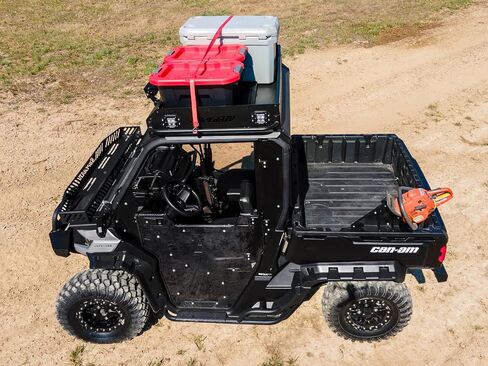 Superatv outfitter سقف رف ل Can-am Defender | انظر الوصف للتركيب (CRS-CA-DEF-00) in Saudi Arabia