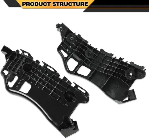 Front Bumper Support Retainer Brackets Left and Right Compatible with Toyota CHR 2018 2019 2020 52535F4010 52536F4010 TO1043134 TO1042134 in Saudi Arabia