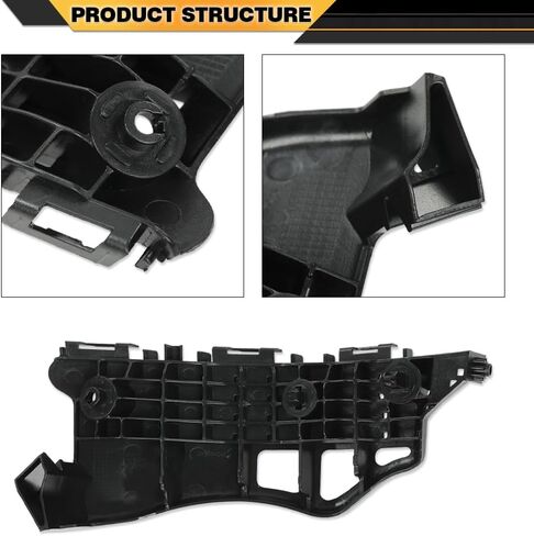 Front Bumper Support Retainer Brackets Left and Right Compatible with Toyota CHR 2018 2019 2020 52535F4010 52536F4010 TO1043134 TO1042134 in Saudi Arabia