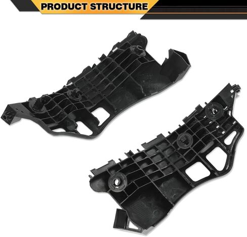 Front Bumper Support Retainer Brackets Left and Right Compatible with Toyota CHR 2018 2019 2020 52535F4010 52536F4010 TO1043134 TO1042134 in Saudi Arabia