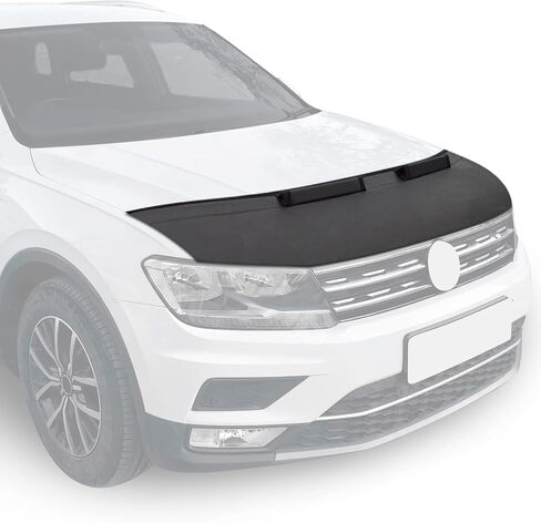 OMAC Car Bonnet Mask Hood Bra for Nissan Rogue Sport 2017-2022 Black 1 Pc in Saudi Arabia