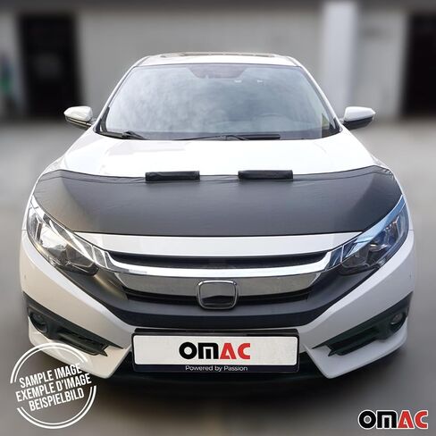 OMAC Car Bonnet Mask Hood Bra for Nissan Rogue Sport 2017-2022 Black 1 Pc in Saudi Arabia