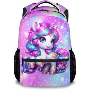 Axolotl Backpack for Girls, 17 Inch Kids Backpacks for Preschool, Cute Pink Large Capacity Toddler Bookbag for Kindergarten in Saudi Arabia
