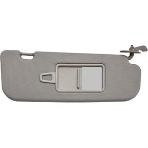Sun Visor Fits for 2011-2015 Hyundai Elantra Gray Without Light OE Quality 2MPLASTIC (Left - Driver) in Saudi Arabia