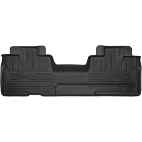 Husky Liners X-Act Contour Floor Haps | يناسب 2009-2014 Ford F-150 Supercab | الصف الثاني ، 1 -PC أسود - 53441 in Kuwait