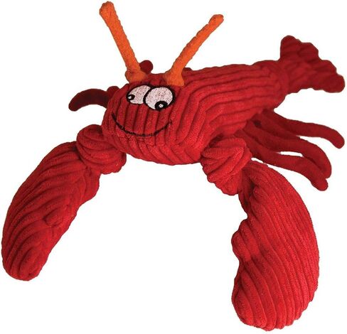 HuggleHounds Knottie Plush Dog Toy - Dog Stuffed Animal Toy, Puppy Toys, Squeaky Dog Toy for Small, Medium & Large Dogs, Durable Plush to Keep Them Busy - Rainbow Trout, Small in Kuwait