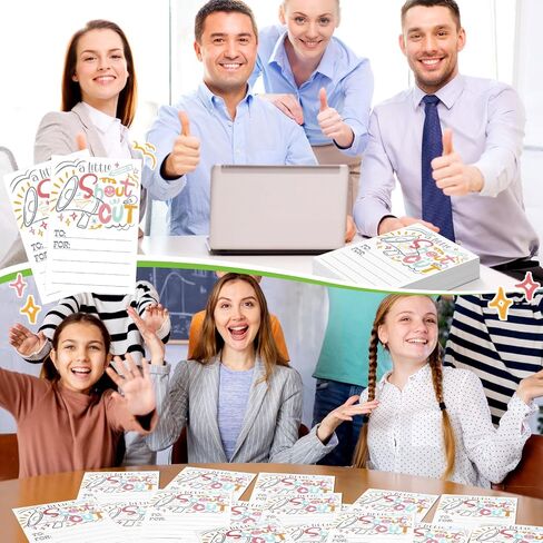 100 قطعة 4 × 6 بوصات ، تصرخ البطاقات تشجع بطاقات بريدية التقدير والتعرف على بطاقات مكافأة للموظفين موظفي الموظفين أسبوع الاعتراف بالخدمة العامة in Kuwait