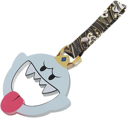 Q1-TECH, JDM Tsurikawa Ring Japanese Subway Train Bus Car Handle Cute Anime Cartoon Handle Hand Strap Rear Front Bumper Warning Rings Drift Charm Drift Car Accessory (KingBoo-GRW) in Saudi Arabia