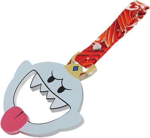 Q1-TECH, JDM Tsurikawa Ring Japanese Subway Train Bus Car Handle Cute Anime Cartoon Handle Hand Strap Rear Front Bumper Warning Rings Drift Charm Drift Car Accessory (KingBoo-GRW) in Saudi Arabia