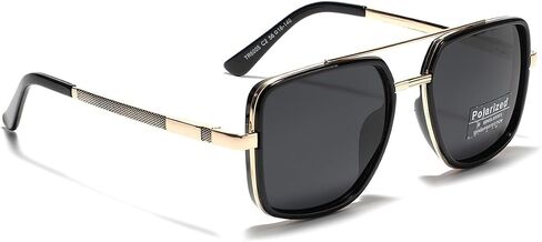 Big Frame Sunglasses Polarized Tr90 Half Metal Unisex Square Sun Glasses Sun Shades Uv400 in Saudi Arabia