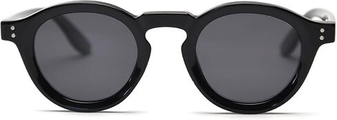 نظارات شمسية للجنسين المستقطبة للنساء الرجعية TR90 Round Sun Glases Men UV400 Sun Showes Dircle Frame Decoration in Kuwait