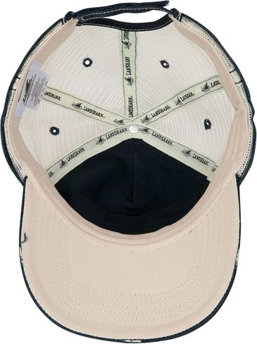 Margaritaville Landshark Lager Logo Distressed Adjustable Hat Navy in Saudi Arabia