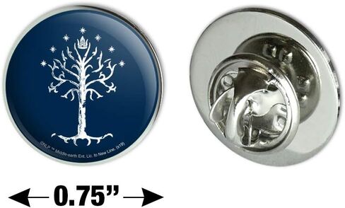 GRAPHICS & MORE Lord of The Rings Tree of Gondor Metal 0.75" Lapel Hat Pin Tie Tack Pinback in Saudi Arabia