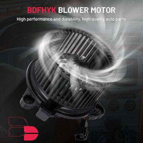 BDFHYK AC Heater Blower Motor Fan 700198 Compatible with 2005-2010 Dakota,2006-2009 Raider,2011 Dakota,HVAC Blower Motor Assembly Replacement for 5161007AB 2400-530279 75819 BM 9315 50-0091 in Saudi Arabia