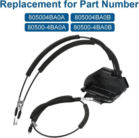 Door Lock Actuator Passenger Front Right Side Compatible with Nissan Rogue 2014-2020 Replacement for 80500-4BA0A, 80500-4BA0B in Saudi Arabia