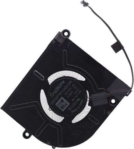 Main GPU Graphics Cooling Fan EG75071S1-C410-S9A Replacement for Dell Alienware M16 R2 Gaming Laptop in Saudi Arabia
