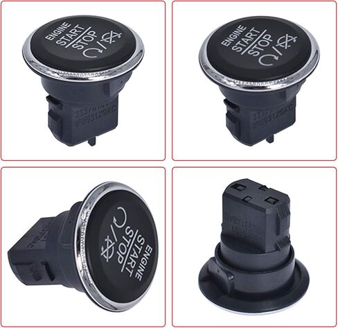 keyless go push to start stop charce dash chatcition button butplication for Grand Cherokee 2009-2013 استبدال Town Country 2010-2015 1FU931X9AB 33370101 in Saudi Arabia
