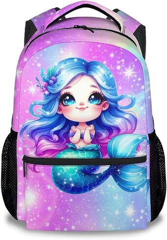 Axolotl Backpack for Girls, 17 Inch Kids Backpacks for Preschool, Cute Pink Large Capacity Toddler Bookbag for Kindergarten in Saudi Arabia