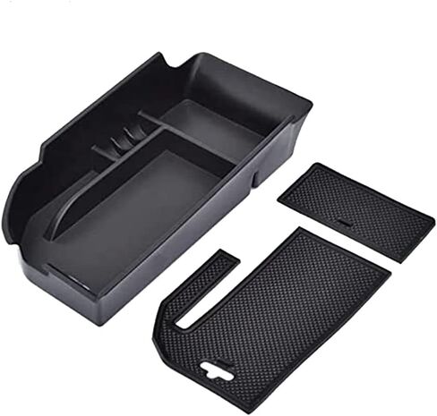 صينية منظم المركزية ، مربع تخزين ذراعي Car Center Center Console ، متوافق مع Toyota Camry Le SE 2018-2019 in Saudi Arabia
