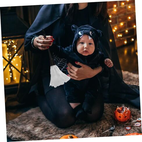 PRETYZOOM 1 Set Costume for Women - Black Apron, Headband & Duster - Halloween, Cosplay & Party Accessories in Saudi Arabia