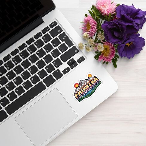 الولايات المتحدة الأمريكية الولايات المتحدة ملصقات كولورادو الولايات المتحدة شارات الفينيل للجدار ، الكمبيوتر المحمول ، شاحنة ، ملصق للسيارات المصد 5 بوصات ... in Kuwait