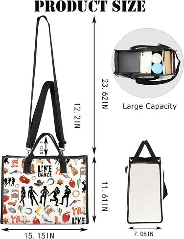 Jniap Line Dance Crossbody Bag Country Music Line Gifts Line Dancer Counter Counter Facs Line Dance Lover Gifts in Kuwait