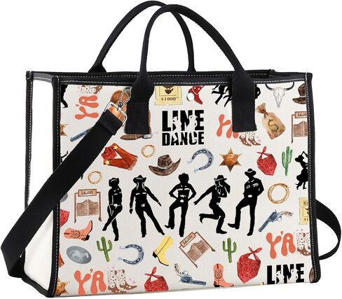 Jniap Line Dance Crossbody Bag Country Music Line Gifts Line Dancer Counter Counter Facs Line Dance Lover Gifts in Kuwait