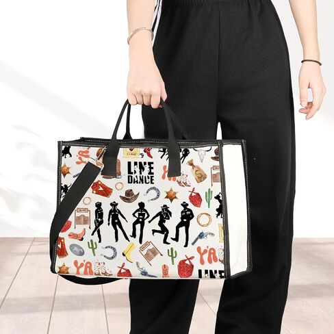 Jniap Line Dance Crossbody Bag Country Music Line Gifts Line Dancer Counter Counter Facs Line Dance Lover Gifts in Kuwait
