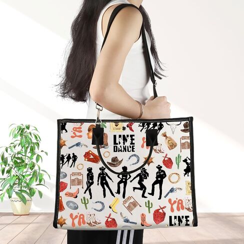 Jniap Line Dance Crossbody Bag Country Music Line Gifts Line Dancer Counter Counter Facs Line Dance Lover Gifts in Kuwait