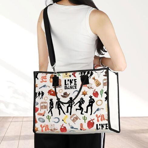 Jniap Line Dance Crossbody Bag Country Music Line Gifts Line Dancer Counter Counter Facs Line Dance Lover Gifts in Kuwait