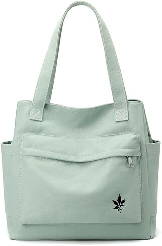 Women Handbag Canvas Shoulder Bag Casual Tote Purse in Saudi Arabia