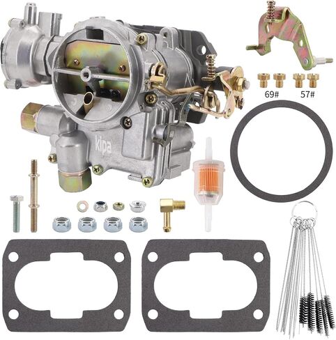 KIPA Carburetor For Mercruiser Marine 4-Cylinder 2.5L 3.0L 2 Barrel Rochester 3310-807504A1 side fuel inlet with Electric choke in Saudi Arabia